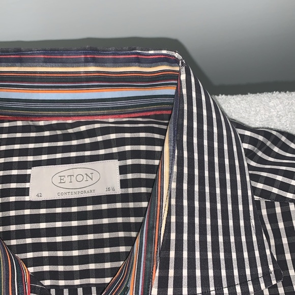 Eton size 16.5 or 42 Men’s Dress shirt. Excellent used condition. - Picture 13 of 13